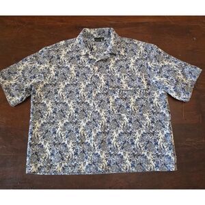 SUMWON brocade Mens oversized shortsleeve shirt S